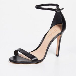 Schutz - Cadey Lee Stiletto Sandals - Black  - 8